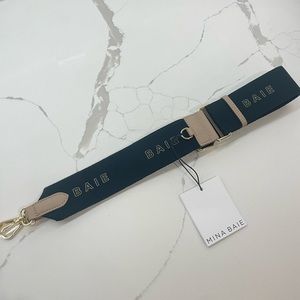 ❣️SOLD❣️ Mina Baie BAIE Vegan Strap - Sand & Gold